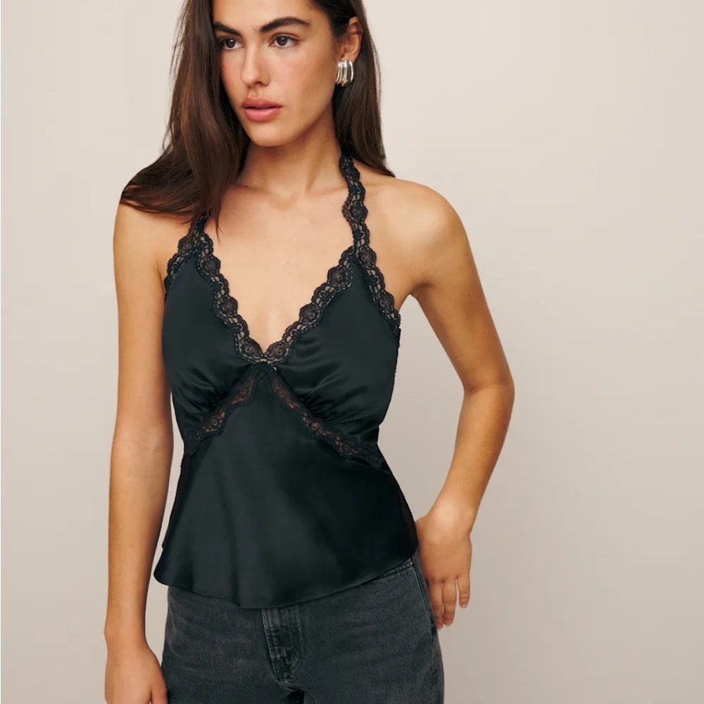 Reformation silk top